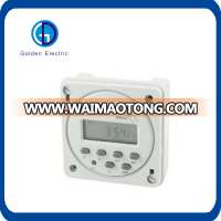 Cn101A Rainproof Digital Programmable Panel Mount Timer Switch with Weather Proof Box