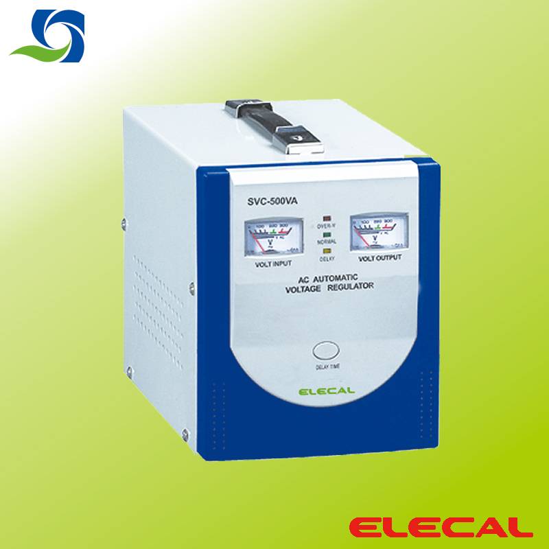 SVC (NEW) Single-Phase and Three-Phase High Accuracy Full Automatic AC Voltage Stabilizer